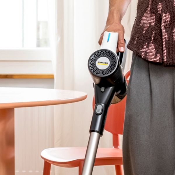 Пилосос Karcher безпровідний VCS 3 Nano Complete, конт пил -0.6л, автон. робота до 50хв, білий