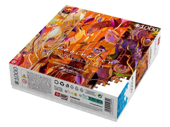 Пазл GoodLoot Imagination: Karolina Matyjaszkowicz In the Avian Thicket Triptych 1000 од.