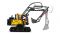 Конструктор LEGO Technic Вантажівка Volvo FMX і Електричний екскаватор EC230