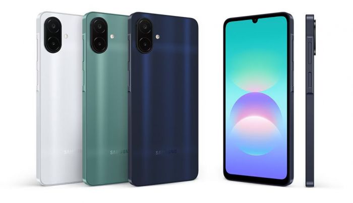 Смартфон Samsung Galaxy A08 (A085) 6.7" 4/128ГБ, 2SIM, 6000мА•год, синій темний