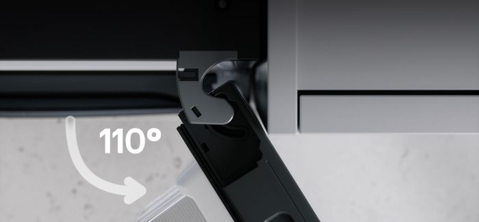 Холодильник LG з нижн. мороз., 203x60х68, холод.відд.-262л, мороз.відд.-113л, 2дв., E, NF, інв., диспл зовн., Fresh Сonverter, Metal Fresh, чорний