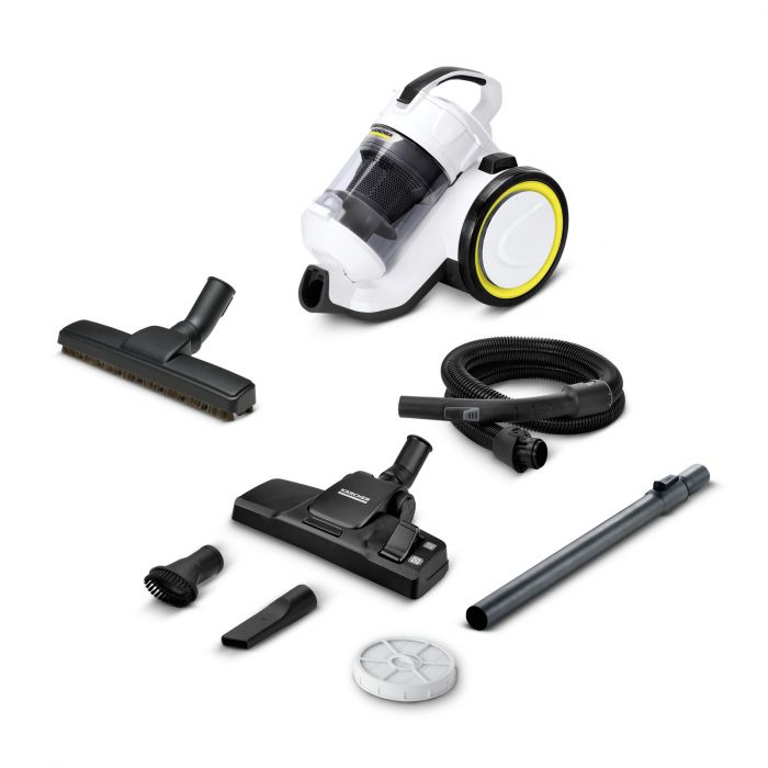 Пилосос Karcher контейнерний VC 3 Plus Premium, 700Вт, конт пил -0.9л, вага-4.4кг, HEPA 13, білий