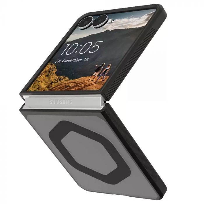 Чохол UAG для Samsung Galaxy Z Flip 8, Mouve with Magnet, Ash