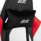 Крісло 2E GAMING BUSHIDO II, ПУ шкіра, 3D-Armrests, чорно-білий