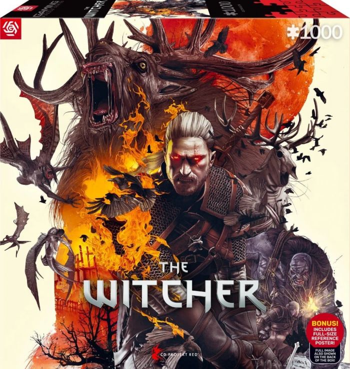 Пазл GoodLoot The Witcher Monsters 1000 од.