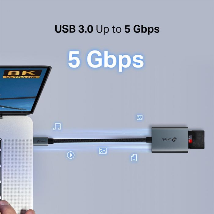 USB-Концентратор TP-Link UA440C 1xSD, 1x-microSD, USB TypeC