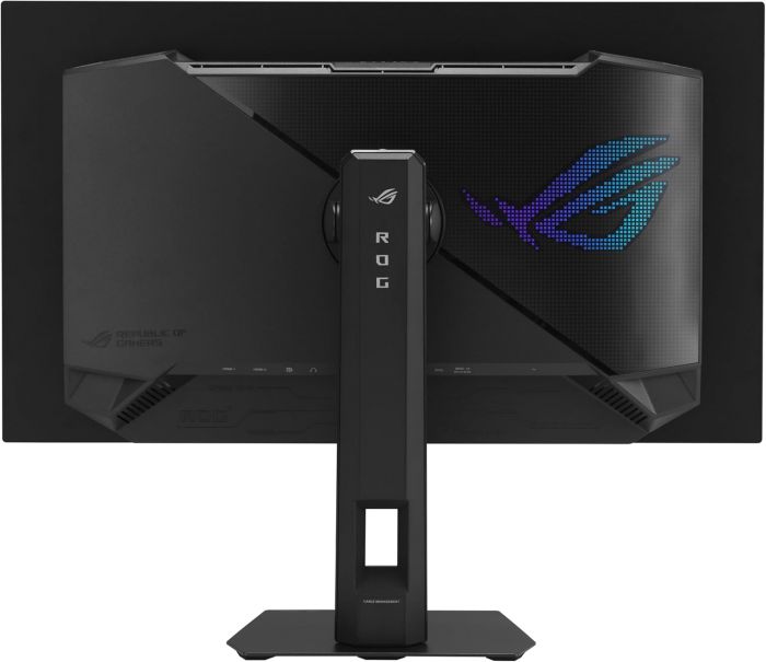 Монітор Asus 26.5" ROG Strix XG27AQDMGR 2xHDMI, DP, 2xUSB, WOLED, 2560x1440, 240Hz, 0.03ms, DCI-P3 99%, G-SYNC, FreeSync, Pivot, HDR400