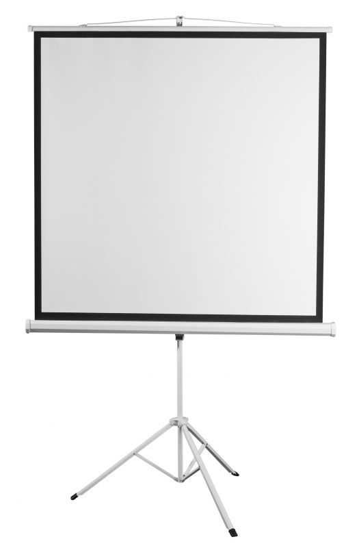 Екран на тринозі 2E 1:1, 100", 1.8x1.8 м, MW