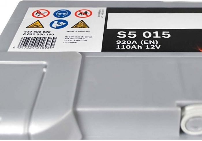 Акумулятор Bosch S5 12В 110А·год 920А R+ (0 092 S50 150)