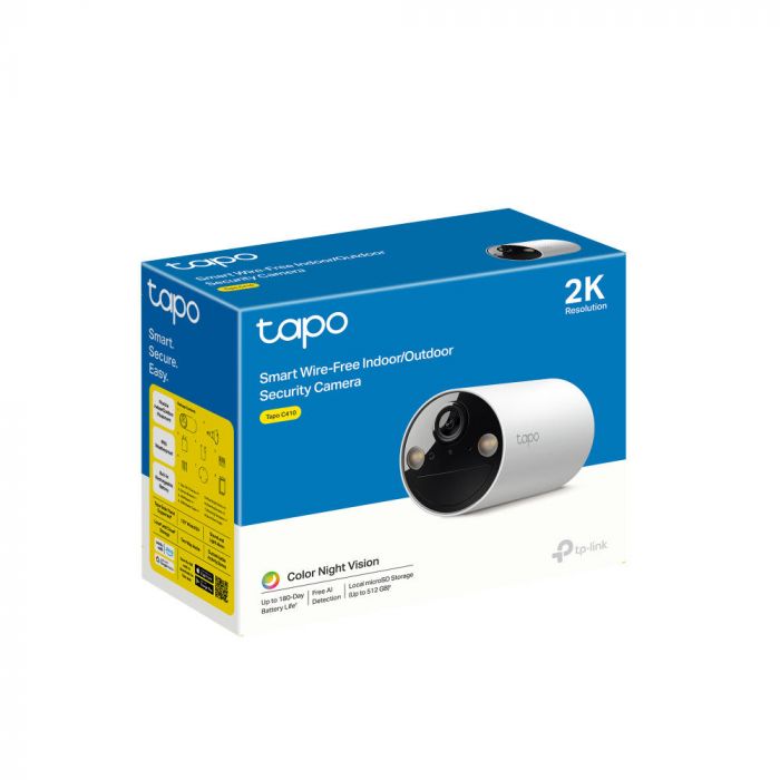 IP-Камера TP-LINK Tapo C410 3MP N300 microSD motion detection, зовнішня/внутрішня
