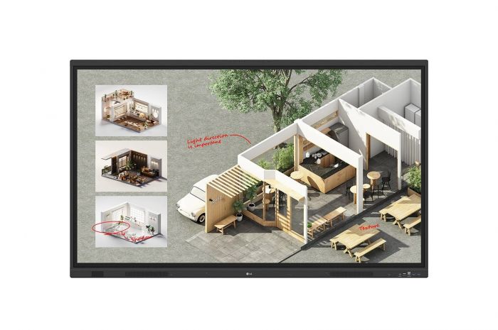 Дисплей інтерактивний 65" LG CreateBoard 65TR3DQ UHD 400nit 16/7 Android WiFi