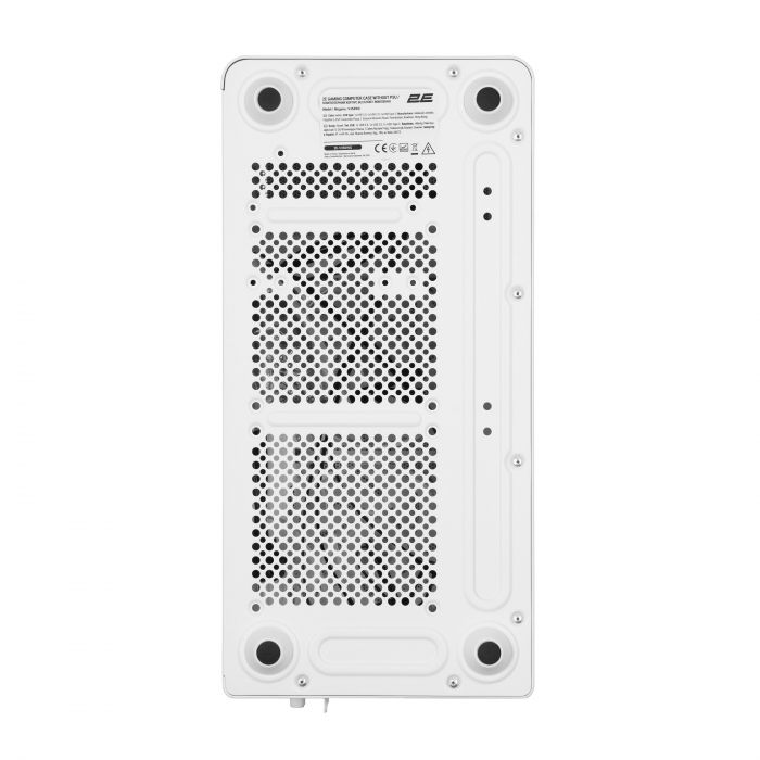 Корпус 2E Credo Plus V350WG без БЖ, 1xUSB3.0, 1х USB 2.0, 1xUSB Type-C, 3x120мм ARGB, VGA 350мм, LCS ready, TG Side Panel, mATX, білий