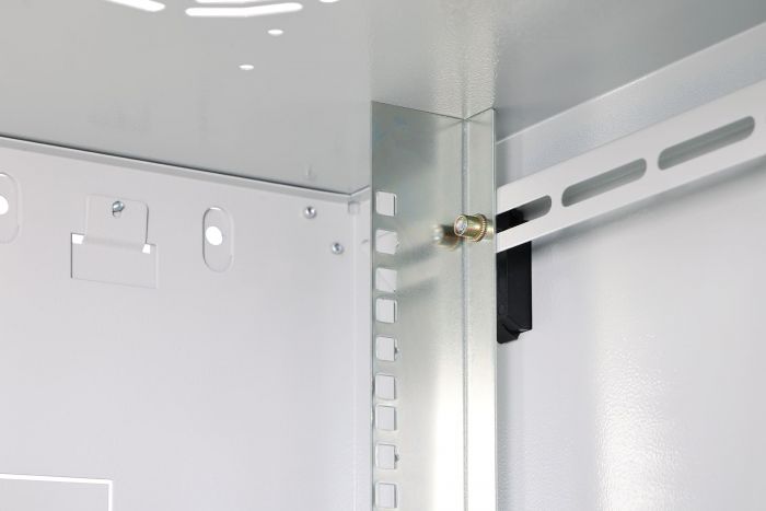 Шафа DIGITUS 19", 12U, Wall Mounting Dynamic Basic, 600x450 мм, 60кг максимально, сіра