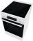 Плита Gorenje електрична склокерамічна, 70л, 50x60см, дисплей, приготування з паром, програматор, білий