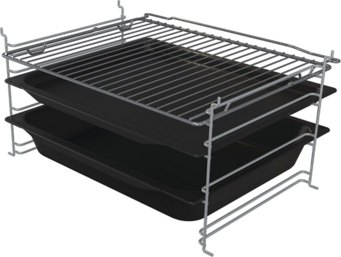 Плита Gorenje газова, 67л, 50x60см, дисплей, IconLed, чавун, білий