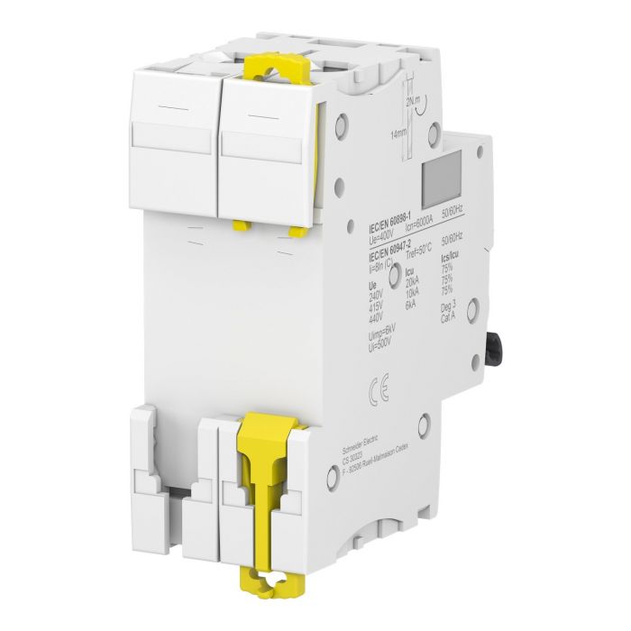Автоматичний вимикач Schneider Electric, IC60N 2P C 25A (6kA)