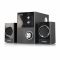 Акустична система MICROLAB M-223 2.1, 17W, mini-jack, чорний