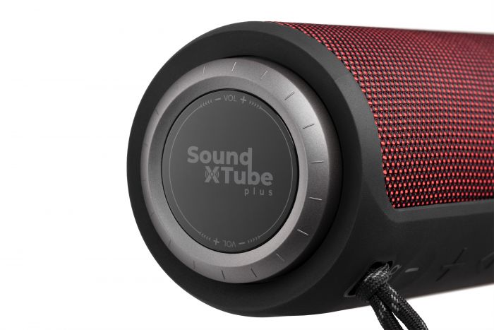 Портативна акустична система 2E SoundXTube Plus 40Вт, ВТ 5.0, MP3, TWS, EQ, IPX6, Червоний