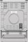 Плита Gorenje комбінована, 71л, 60x60см, дисплей, IconLed, чавун, білий