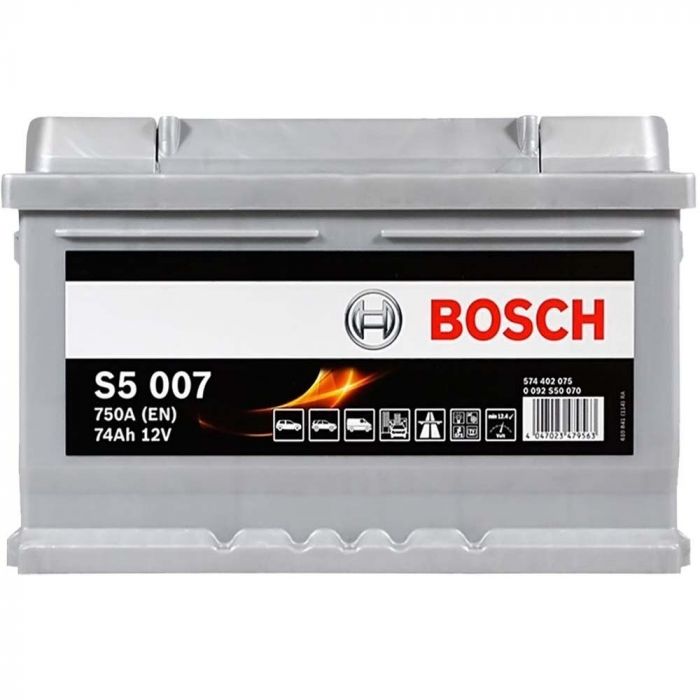 Акумулятор Bosch S4 12В 74А·год 750А R+ (0 092 S50 070)