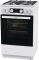 Плита Gorenje газова, 67л, 50x60см, дисплей, IconLed, чавун, білий