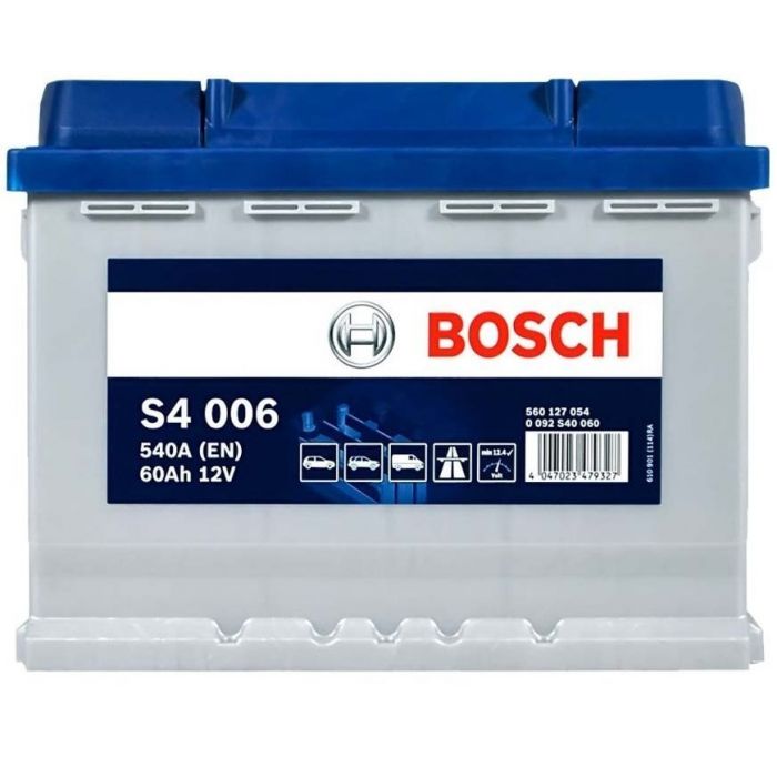 Акумулятор Bosch S4 12В 60А·год 540А L+ (0 092 S40 060)