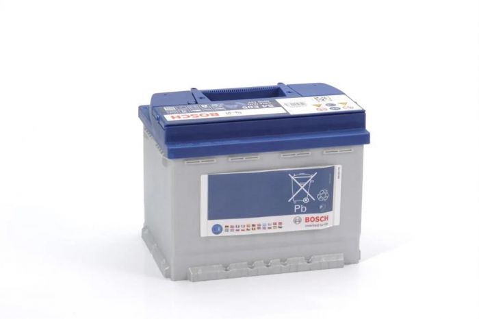 Акумулятор Bosch S4 12В 60А·год 640А R+ (0 092 S4E 051) (0 092 S4E 050)