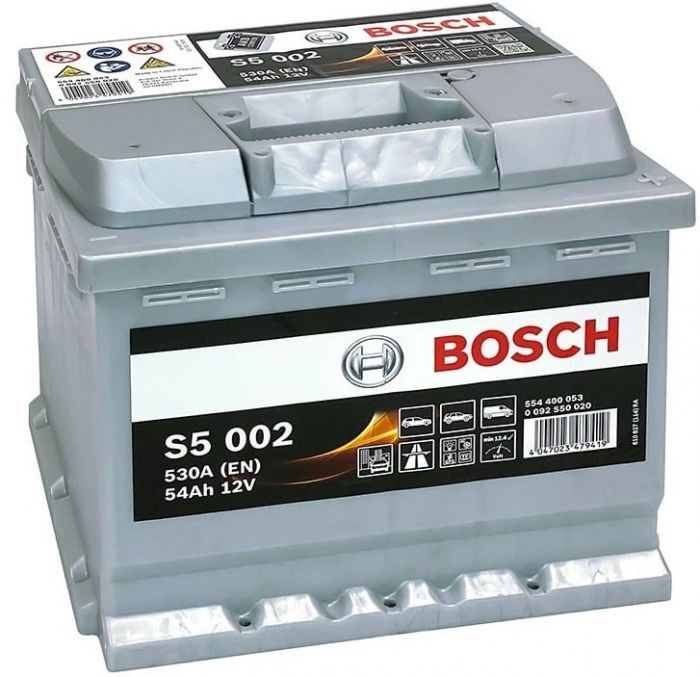 Акумулятор Bosch S5 12В 54А·год 530А R+ (0 092 S50 020)