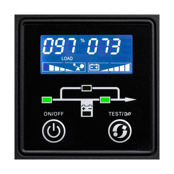 Джерело безперебійного живлення Eaton 9E, 3000VA/2400W, LCD, USB, RS232, 6xC13, 1xC19