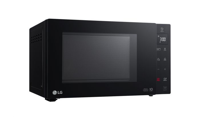 Мікрохвильова піч LG, 23л, електрон. керування, 1000Вт, гриль, дисплей, чорний