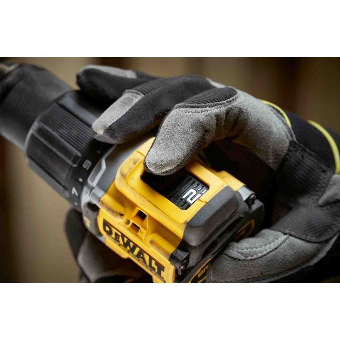 Шурупокрут-дриль ударний акумуляторний DeWALT XR Li-Ion 18В 90Нм 0-450·0-1650об/хв 0-7650·0-28050уд/хв, 1.17кг без АКБ та ЗП