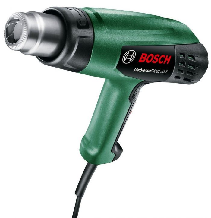 Фен будівельний Bosch UniversalHeat 600 1800Вт 50/300/600°C 200/350/500л/хв 0.53кг