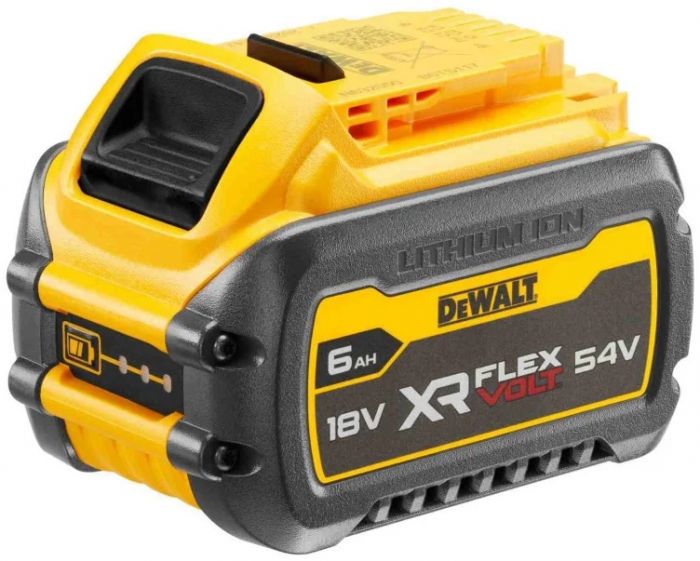 Акумулятор DeWalt 18В/54В XR Li-lon 6А·год/2А·год 1.06кг