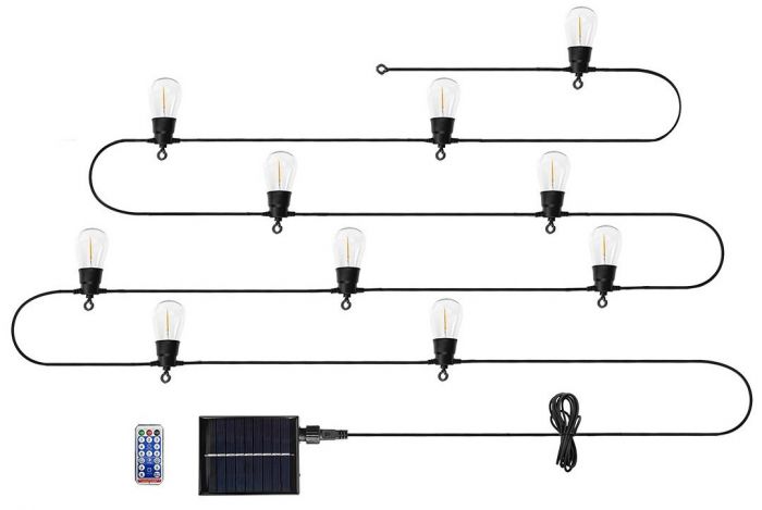 Гірлянда сонячна Neo Tools 650см 1.35Вт 2700К 8 режимів