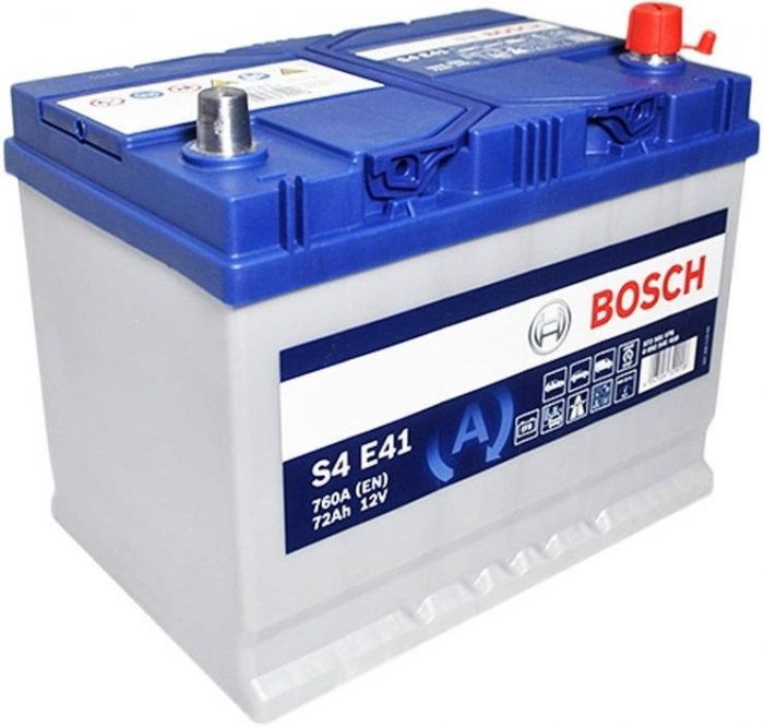 Акумулятор Bosch S4 12В 72А·год 760А R+ (0 092 S4E 410)