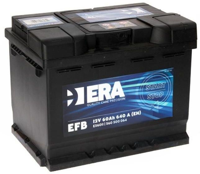 Акумулятор Era 12В 60А·год 640А R+ (E56011)