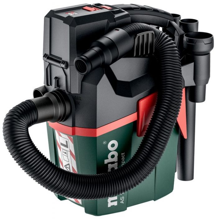 Пилосос професійний акумуляторний Metabo AS 18 L PC 1200Вт 120мБар бак 6л 4.8кг