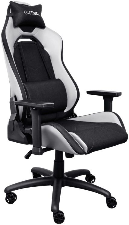 Крісло Trust GXT714W Ruya ECO, ПУ шкіра, 3D-Armrests, білий
