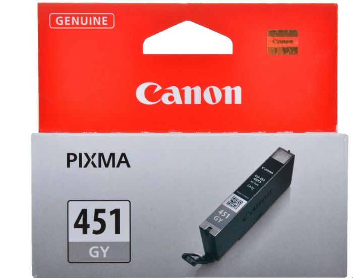 Картридж струменевий Canon CLI-451GY (Grey) PIXMA MG6340