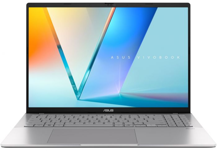 Ноутбук ASUS Vivobook S16 S3607AA-SH025W 16" WUXGA OLED, Intel Ultra 5 325, 16GB, F512GB, UMA, Win11, Сріблястий