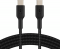 Кабель Belkin USB-C > USB-C заряджання/синхронізації 60Вт PD, 1м, плетений, чорний