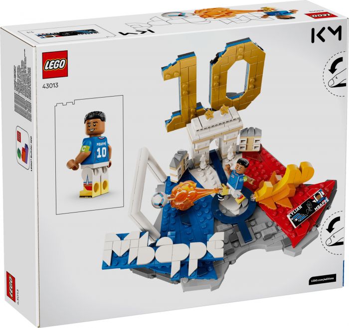 Конструктор LEGO Editions Football Кіліан Мбаппе — найкращі моменти футбольних матчів
