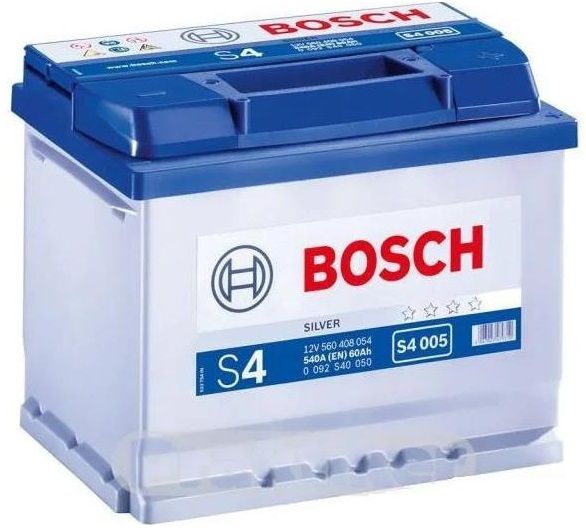 Акумулятор Bosch S4 12В 60А·год 540А R+ (0 092 S40 050)