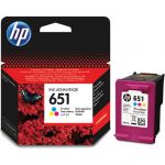 Картридж із друкуючою головкою струменевий HP No.651 DJ Ink Advantage 5575/5645/OfficeJet 202 Tri-color (300 стор)