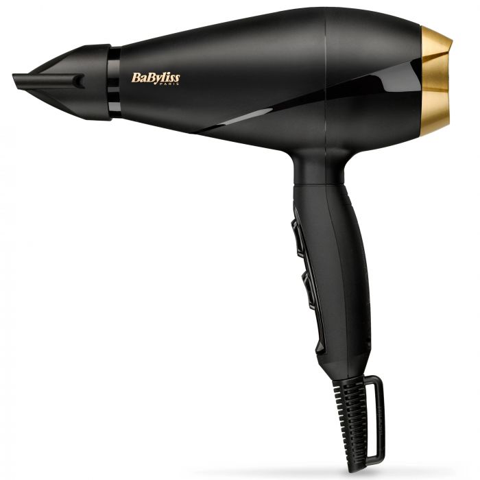 Фен Babyliss AC motor PRO, 2000Вт, 2 режими, дифузор, хол. обдув, чорний