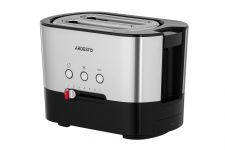 Тостер Ardesto T-K210/1000 Вт/розморожування/підігрівання/ автоовідключення/7ступенів обжарювання/нерж. cталь